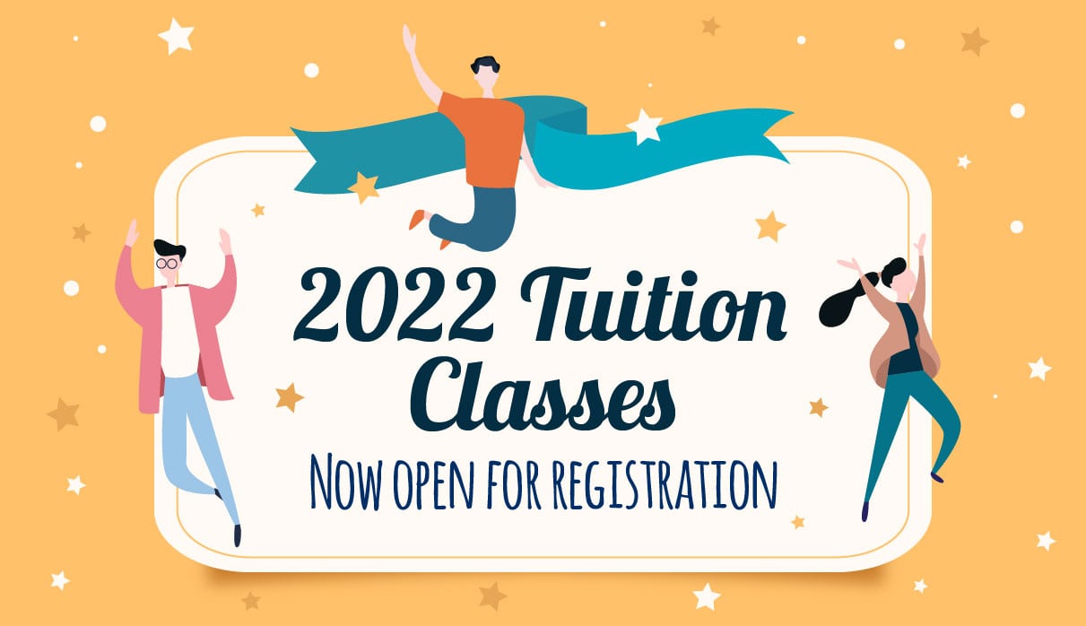 Classes Now Open for Registration